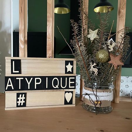 L'Atypique, Charmante Maison Avec Jardin Clos 阿姆博斯 外观 照片
